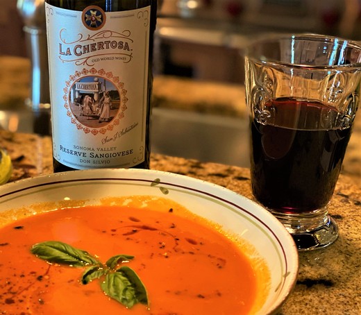 Nonny's Tomato and Basil Soup